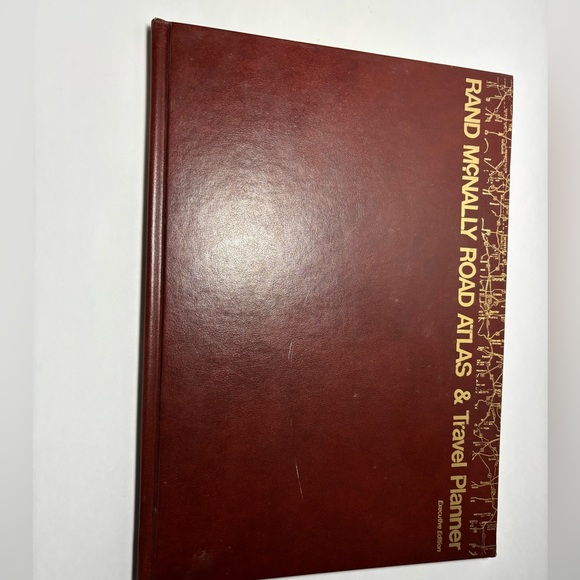 Rand McNally Other - Vintage Atlas Rand McNally Road Atlas & Travel Planner 🗺️